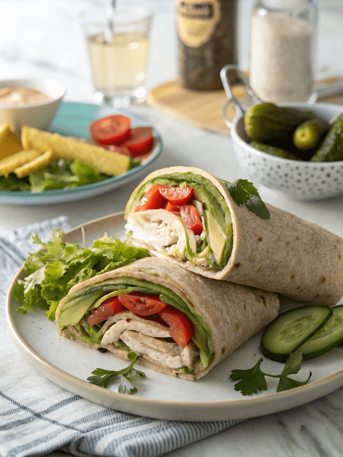 Turkey and Avocado Wrap