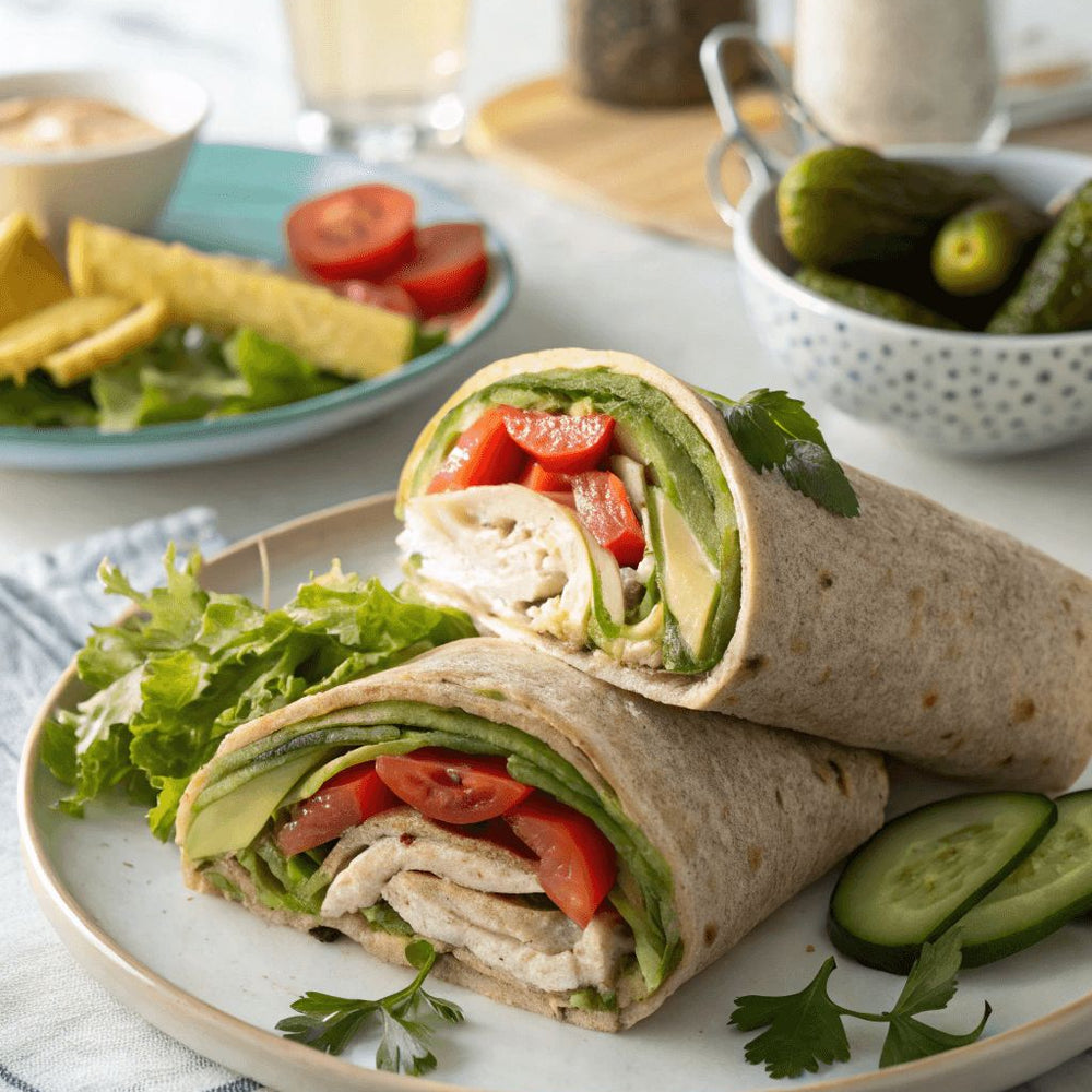Turkey and Avocado Wrap